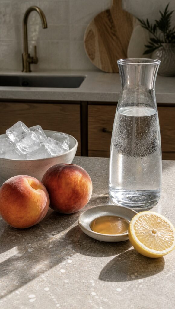 Best Summer Peach Lemonade Recipe (Healthy, Low Calorie & Easy to Make) screenshot
