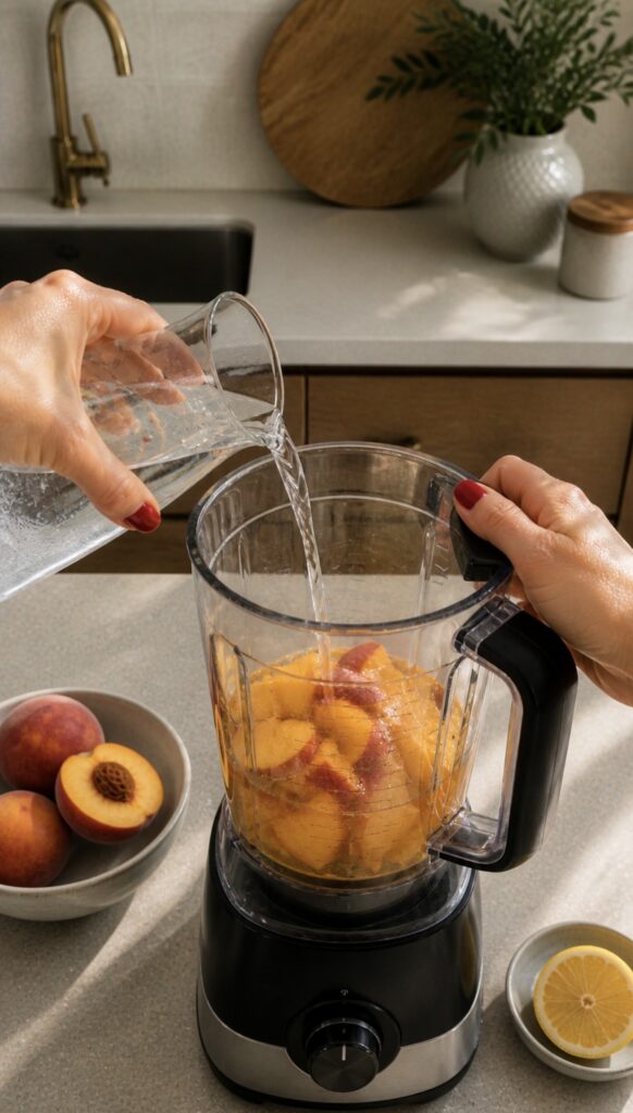 Best Summer Peach Lemonade Recipe (Healthy, Low Calorie & Easy to Make) screenshot