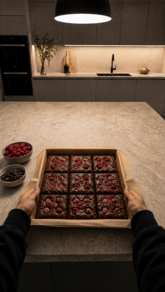 Raspberry Brownies So Fudgy You'd Never Guess They're Healthy bildschirmfoto 2026 06 10 um 15.01.25