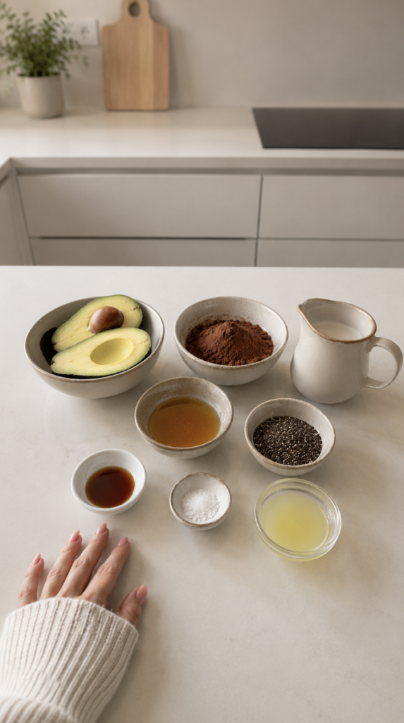 Healthy Chocolate Chia Avocado Pudding | Creamy & Delicious bildschirmfoto 2026 06 15 um 12.01.02