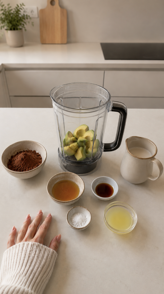 Healthy Chocolate Chia Avocado Pudding | Creamy & Delicious bildschirmfoto 2026 06 15 um 12.04.13
