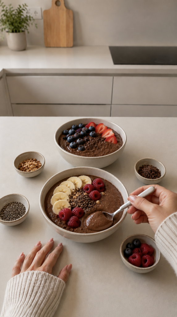 Healthy Chocolate Chia Avocado Pudding | Creamy & Delicious bildschirmfoto 2026 06 15 um 12.07.19