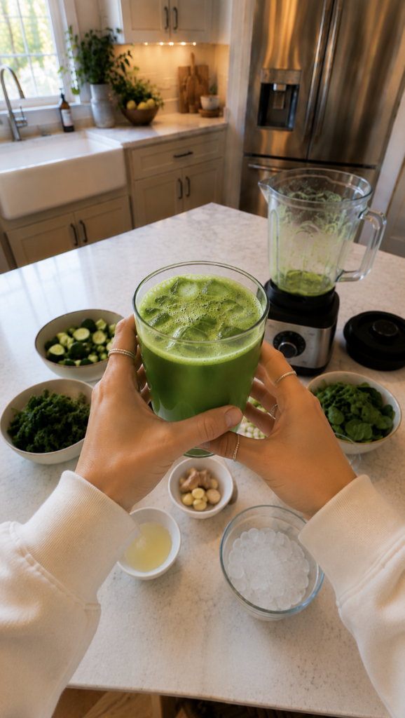 The Ultimate Green Wellness Drink for Energy, Hydration & Glowing Skin bildschirmfoto 2026 06 29 um 07.18.04
