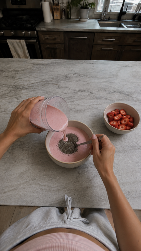 Strawberry Cheesecake Chia Pudding – Healthy, Creamy & High in Protein bildschirmfoto 2026 07 14 um 11.11.17