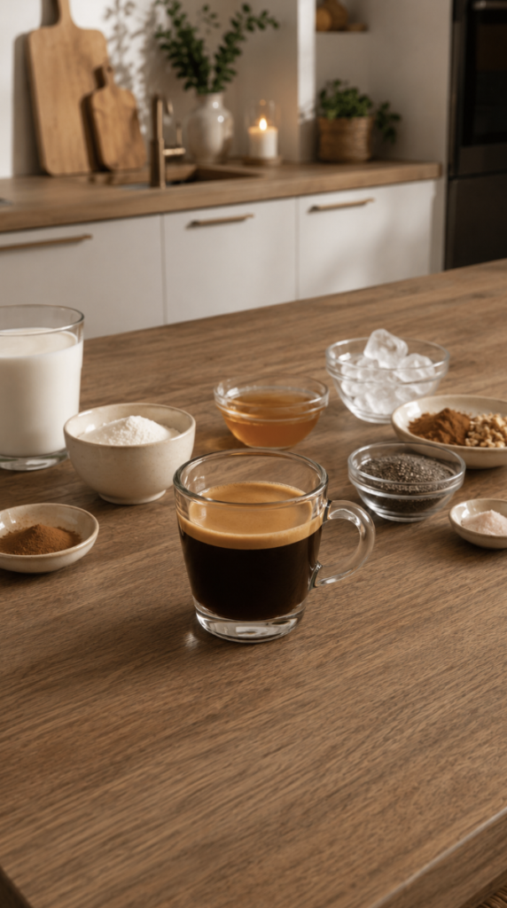 Creamy Gut Health Coffee Latte with Protein, Collagen and Cinnamon bildschirmfoto 2026 07 21 um 11.06.13