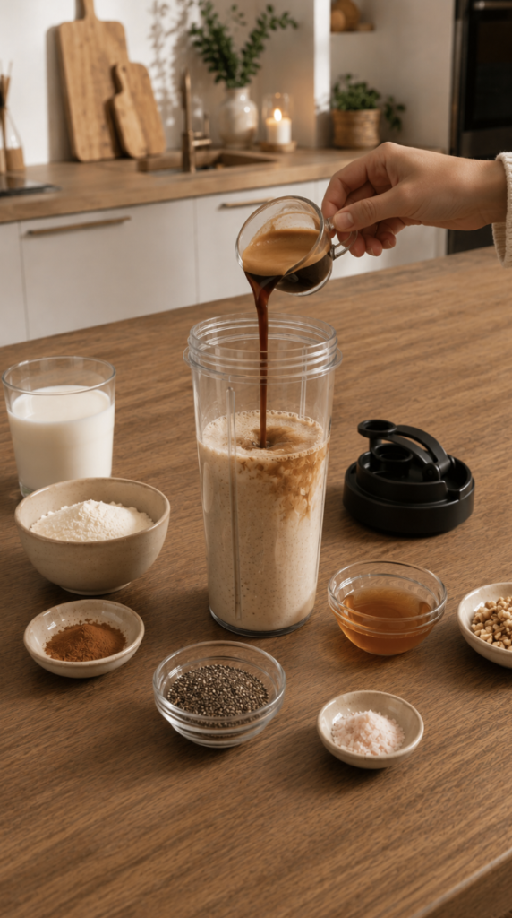 Creamy Gut Health Coffee Latte with Protein, Collagen and Cinnamon bildschirmfoto 2026 07 21 um 11.06.44