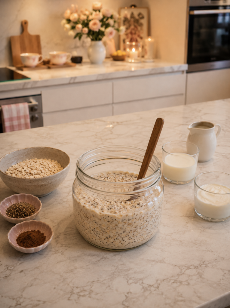 Gut Healthy Overnight Oats with Flaxseed and Berries bildschirmfoto 2026 07 21 um 12.29.53
