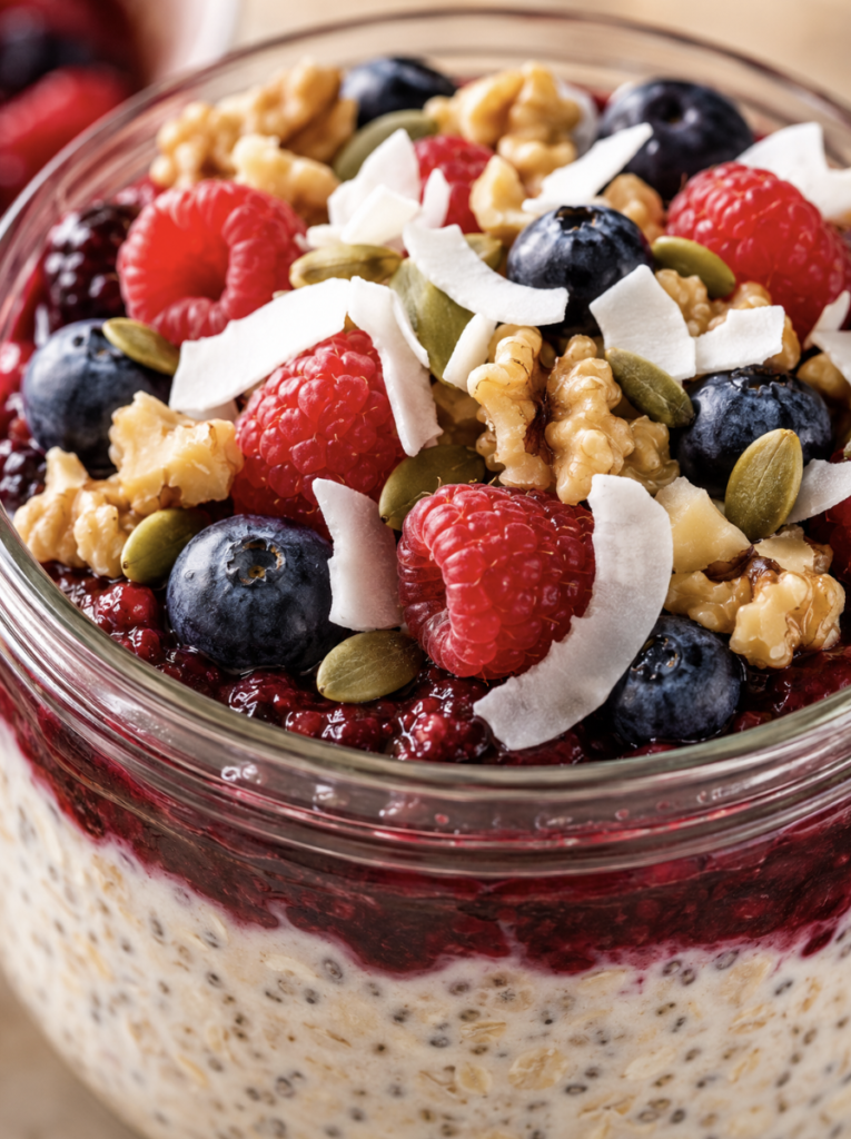 Gut Healthy Overnight Oats with Flaxseed and Berries bildschirmfoto 2026 07 21 um 12.31.18