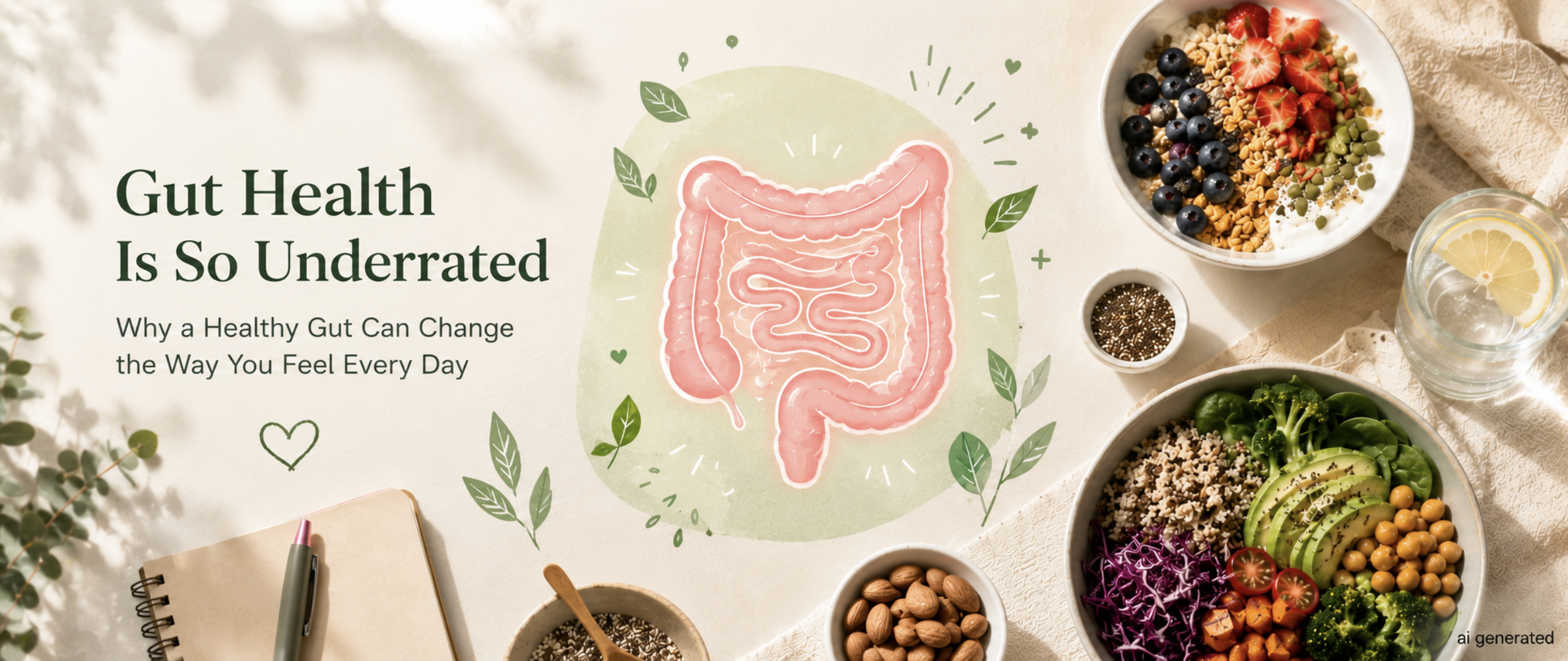 Gut Health Is So Underrated – Why a Healthy Gut Can Change the Way You Feel Every Day