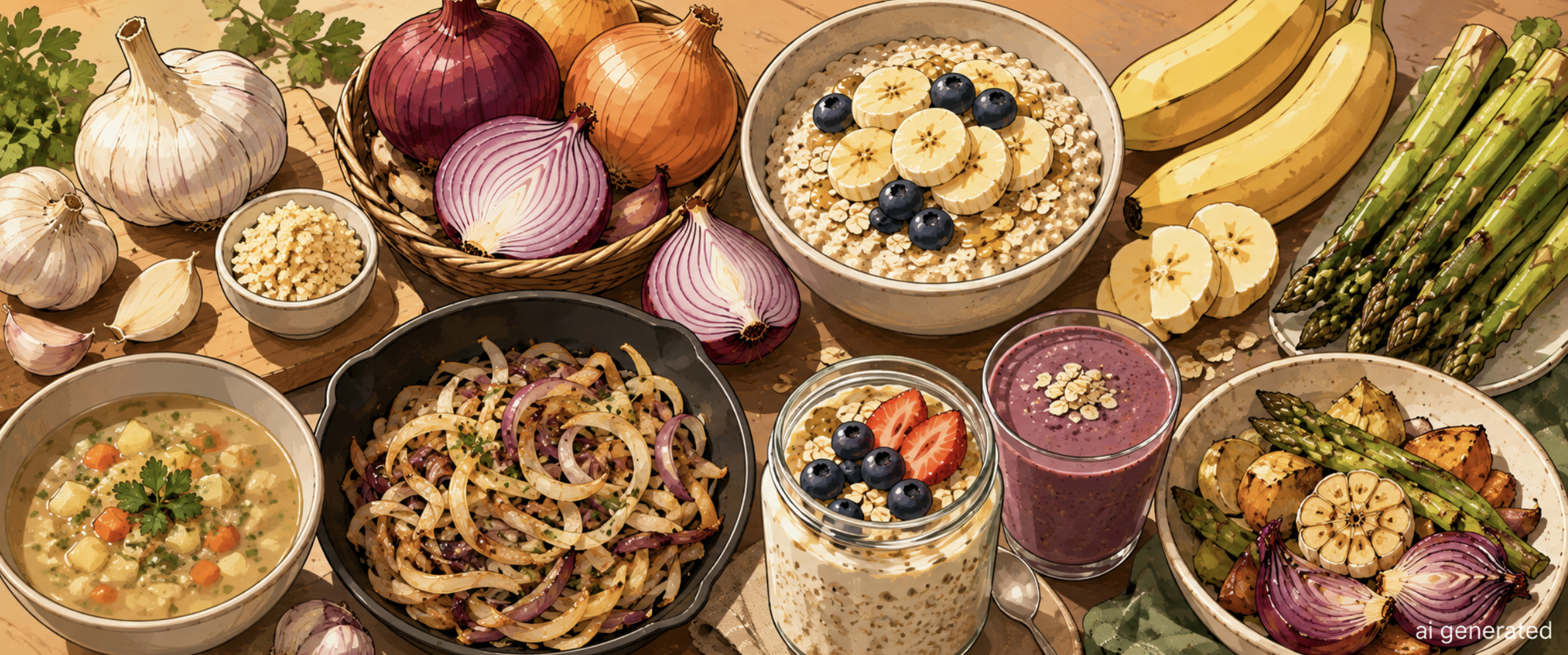 5 Best Prebiotic Foods for Gut Health