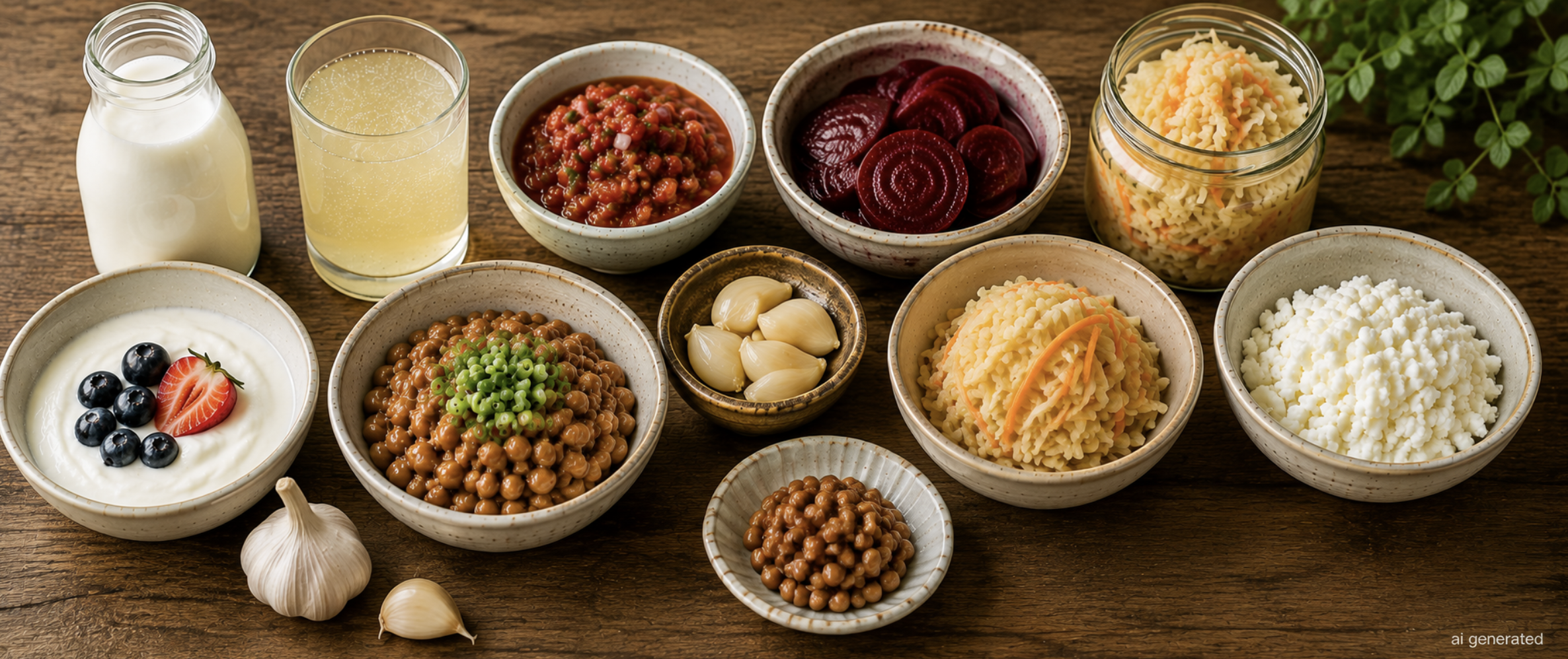 Probiotic Foods for Gut Health: 12 Natural Sources That Helped Me